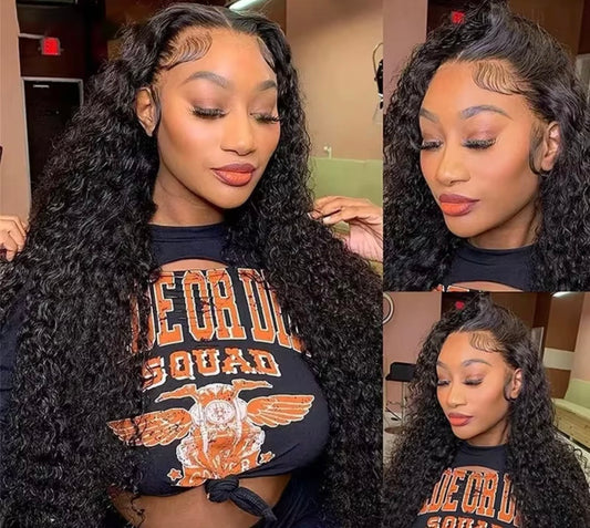 Deep Curly Lace Front Wig